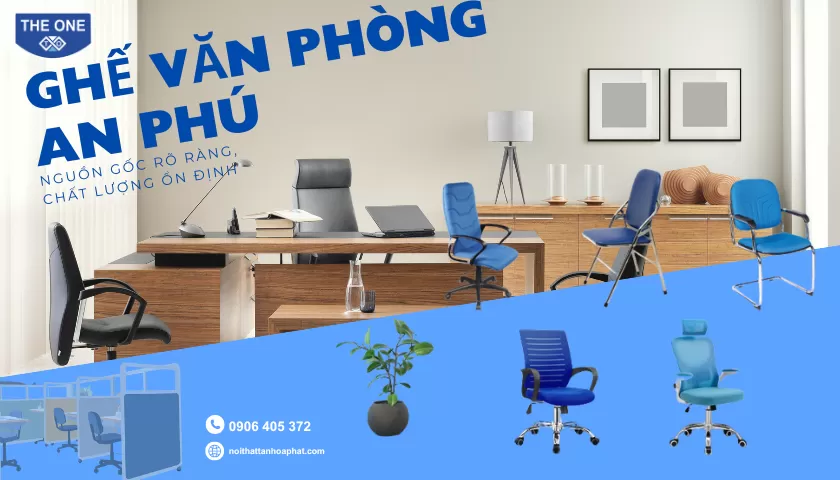 Ghế Văn Phòng Tại Phường An Phú Chính Hãng