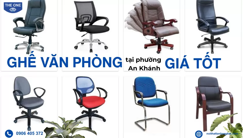 Đại Lý Ghế Văn Phòng Tại Phường An Khánh Giá Tốt