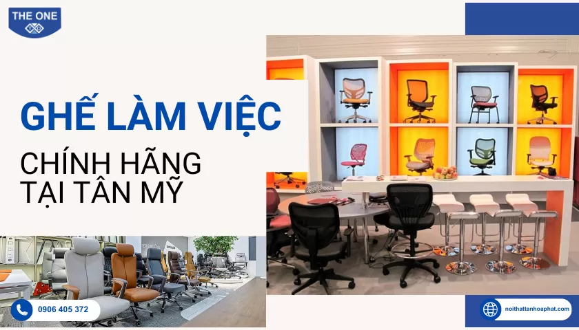 Ghế Văn Phòng Tại Phường Tân Mỹ Chính Hãng, Bảo Hành Đầy Đủ