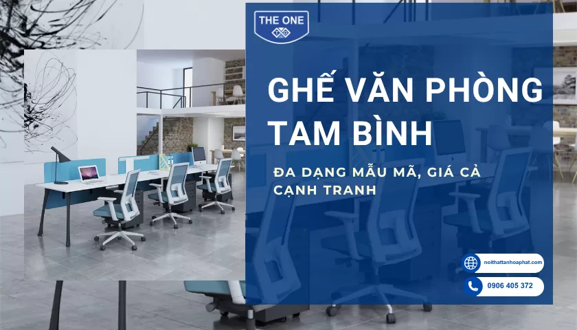 Ghế Văn Phòng Tại Phường Tam Bình Giá Cạnh Tranh