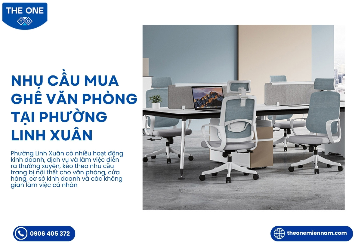Nhu cầu sử dụng ghế văn phòng tại Phường Linh Xuân hiện nay